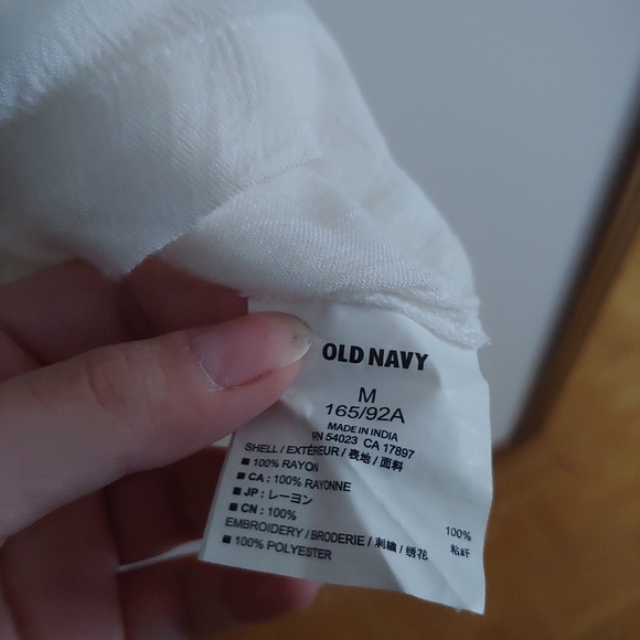 Embroidered peasant tank - Picture 4 of 5